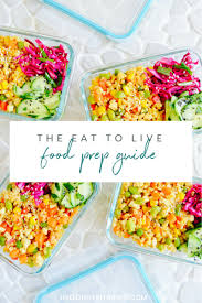 eat to live food prep guide o