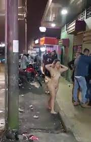 Women stripped naked in public