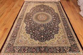 silk qum rug 49416 nazmiyal antique rugs