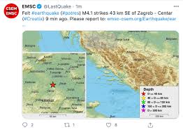 Spinechilling moment of earthquake during live tv in croatia pic.twitter.com/3tqrj1we7v. Petrinja Earthquake Live Updates From Croatia December 30 2020
