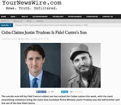 Rumor has it that canadian prime minister justin trudeau is not the son of former pm pierre trudeau, but is instead the illegitimate son of cuban dictator fidel castro instead. Facebook Tamped Down On Hoax Sites But Polarization Thrives Bloomberg