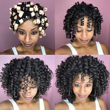 For african american hair, a short haircut with permed curls is low maintenance. 12 Bomb Perm Rod Set Hairstyle Pictorials And Photos Natural Hair Rod Set Natural Hair Styles Roller Set Hairstyles