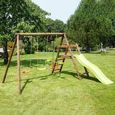 Soulet Figue Wooden Swing Set With