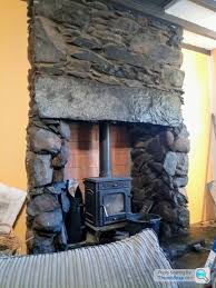 To Clean Up Blackened Stone Fireplace