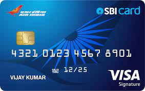 air india sbi signature credit card
