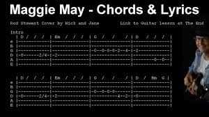Maggie May Chords And Lyrics Tab