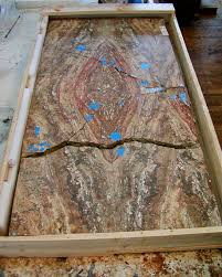 18th Century Marble Veneered Table Top