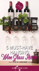 the best hanging wine glass racks i