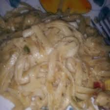 fettuccine alfredo and nutrition facts