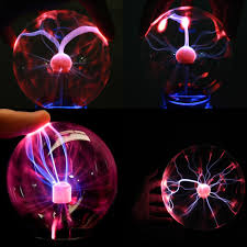Us 9 68 32 Off Zooyoo New Magic Usb Glass Plasma Ball Sphere Lightning Lamp Light Party Black Base 920 In Party Diy Decorations From Home Garden