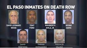 list of el paso inmates on row as