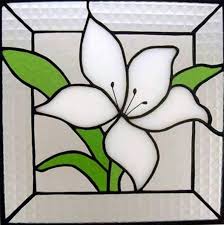easy stained glass patterns flowers