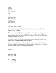 Format For Letter Of Resignation Filename Reinadela Selva