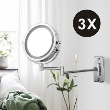 Double Sided Bathroom Makeup Mirror