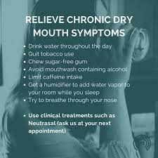 what causes dry mouth dentist mount