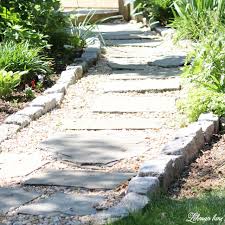 flagstone walkway diy