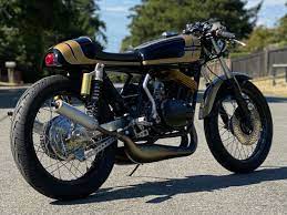 yamaha rd350 café racer bikebound