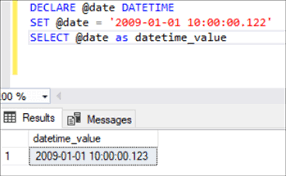 data types date datetime datetime2