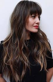 From voluminous, curly bangs to a thick, straight fringe, there's a way for everyone to rock the look. 25 Gorgeous Long Hair With Bangs Hairstyles The Trend Spotter