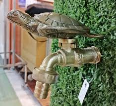 Faucet Vintage Turtle Brass Garden Tap