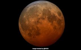Blood Moon" Total Lunar Eclipse 2022 ...