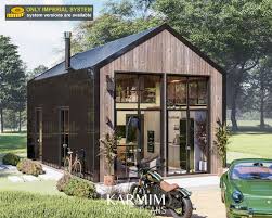 Modern Cabin House Plans 16x28 Log