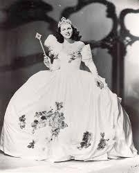 for the evening wear portion of the miss america competition for the evening wear portion of the 1945 miss america competition bess myerson wore a gown seemingly inspired by glinda the good witch