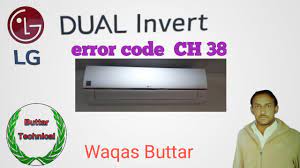 lg dual inverter ac error ch38 code