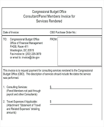 Sample Invoice For Consulting Services Sample Invoice Consulting