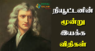 நியூட்டனின் விதிகள் | Newton's Law in Tamil