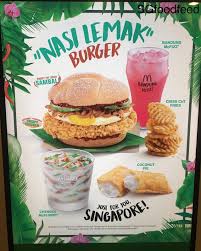 When the nasi lemak burger is launched in singapore last year, it was sold out fast. Sgfoodfeed Mcdonald S Nasi Lemak Burger Meal Nasi Lemak Without Nasi Promo Over