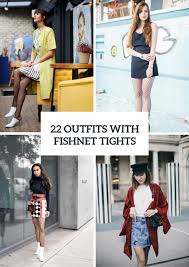 22 Awesome Outfits With Fishnet Tights For Early Fall - Styleoholic