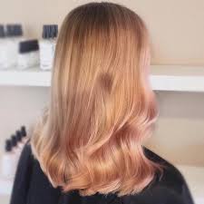 Ombre pastel hairstyle for thick hair. 6 Enchanting Rose Gold Hair Ideas Formulas Wella Blog