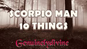 unique traits of a scorpio man in love