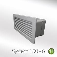 Rectangular Outside Ducting Grill Vent