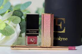 emolyne cosmetics lip and nail kit