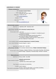 Resume Cv  Cv Example  Format     Pinterest