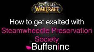 Another rep guide, this is pretty simple to do honestly, just make sure that you are able to aoe down the talbuks and you're going to be good to go! Steamwheedle Preservation Society Faction World Of Warcraft