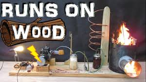 wood gas gasifier experiment