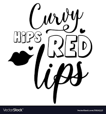 curvy hips red lips inspirational