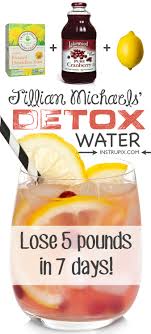 cleansing detox water recipe to lose