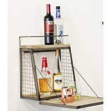 Mini Bar Wine Liquor Shelf