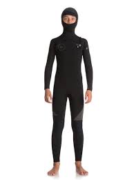Boys 8 16 5 4 3mm Syncro Series Hooded Chest Zip Gbs Wetsuit
