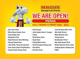 Get their location and phone stores opening daily update. 7 Apr 2020 Onward Mr Diy Are Open In Perak Area Everydayonsales Com