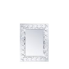 Rinceaux Mirror Clear Crystal Small Size Interior