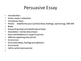 Persuasive Essay Conclusion Example Conclusion To An Essay Example