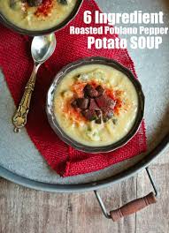 roasted poblano pepper potato soup
