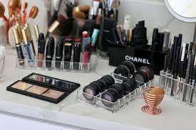 how i organize my makeup beyoutiful