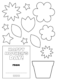 Flower Mothers Day Card Templates Mothers Day Ideas Mothers Day