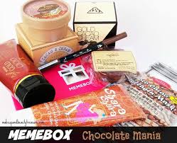 memebox special 45 chocolate mania